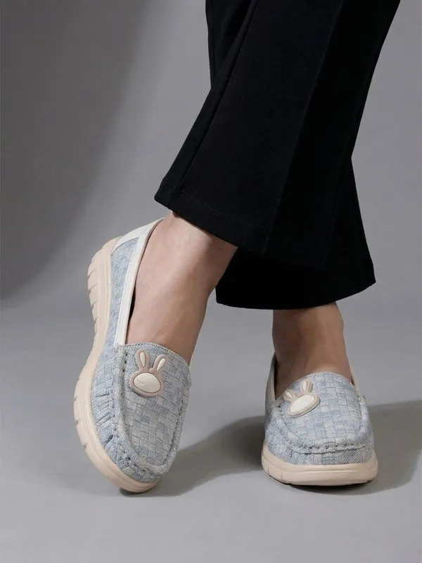 Blue_Synthetic_Leather_Casual_For_Women