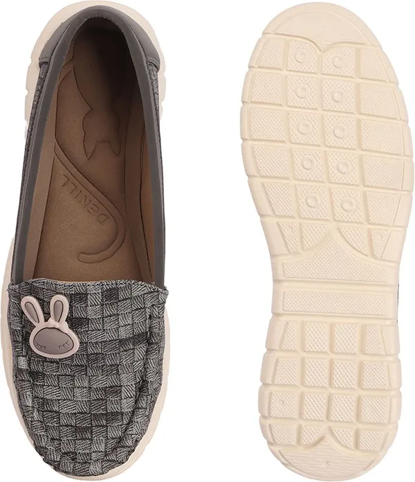 Grey_Synthetic_Leather_Casual_For_Women