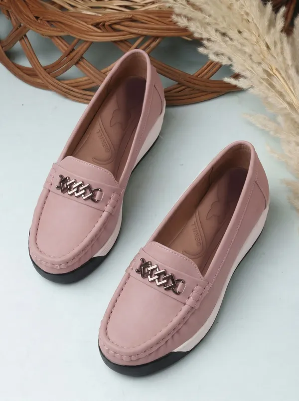Pink_Synthetic_Leather_Casual_For_Women