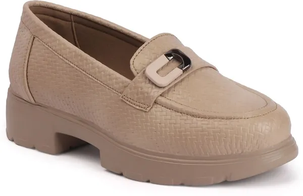 Beige_Synthetic_Leather_Bellies_For_Women