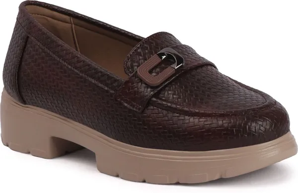 Brown_Synthetic_Leather_Bellies_For_Women