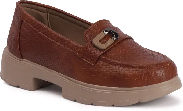 Tan_Synthetic_Leather_Bellies_For_Women
