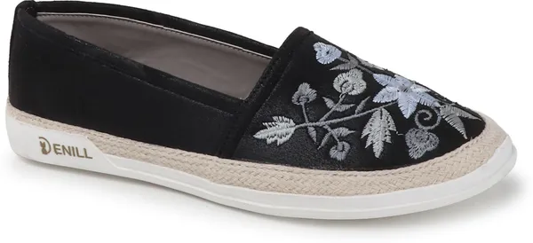 Black_Suede_Casual_Slip_On_Bellies_For_Women
