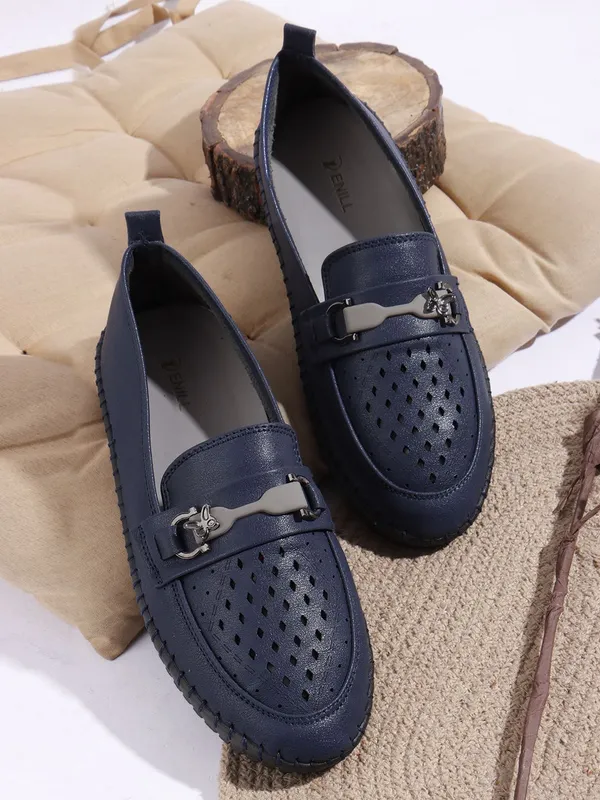 Blue_Synthetic_Leather_Casual_Slip_On_Bellies_For_Women