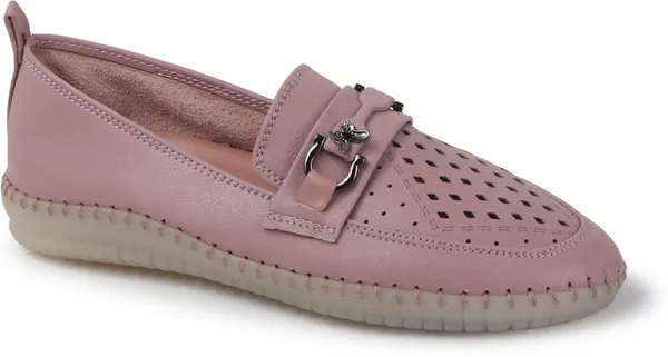 Pink_Synthetic_Leather_Bellies_For_Women