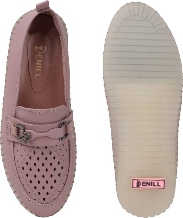 Peach_Synthetic_Leather_Casual_Slip_On_Bellies_For_Women