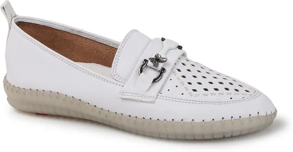 White_Synthetic_Leather_Bellies_For_Women