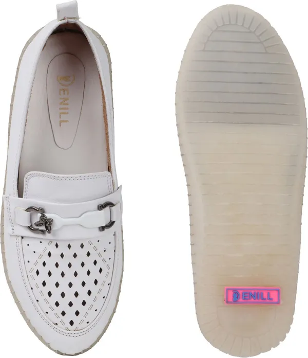 White_Synthetic_Leather_Bellies_For_Women