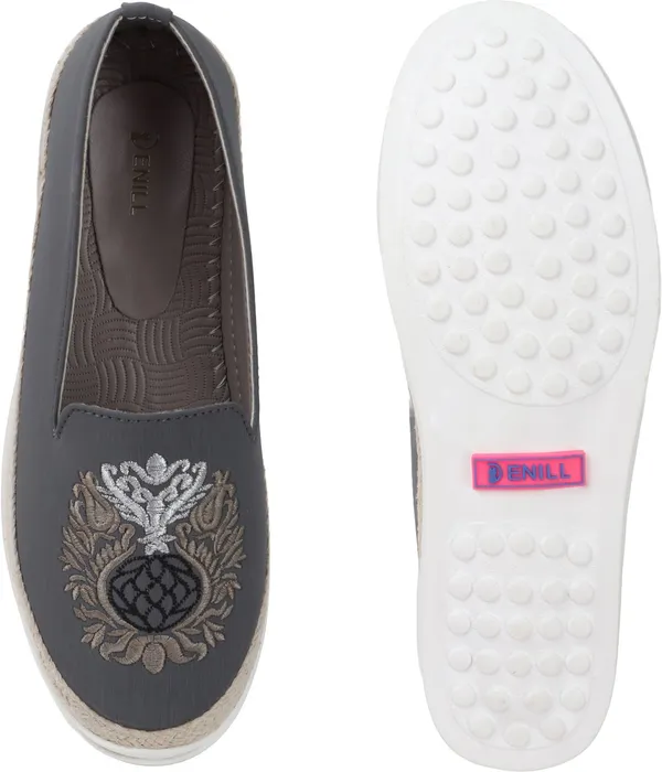 Grey_Synthetic_Leather_Bellies_For_Women