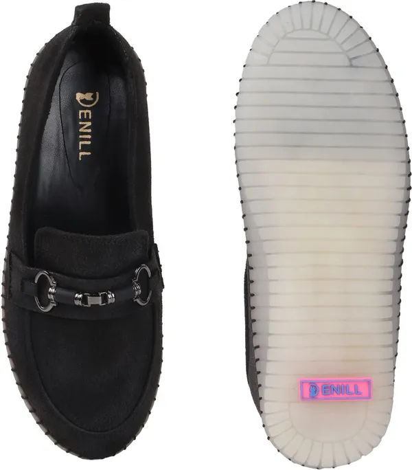 Black_Suede_Casual_Slip_On_Bellies_For_Women