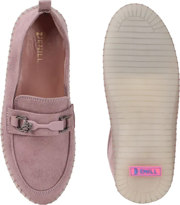 Peach_Suede_Casual_Slip_On_Bellies_For_Women