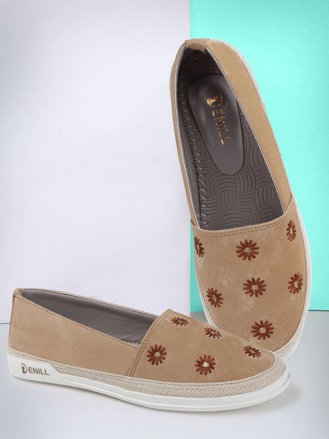 Beige_Synthetic_Leather_Bellies_For_Women