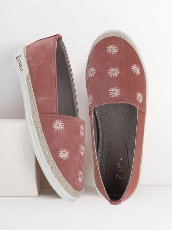Pink_Synthetic_Leather_Bellies_For_Women