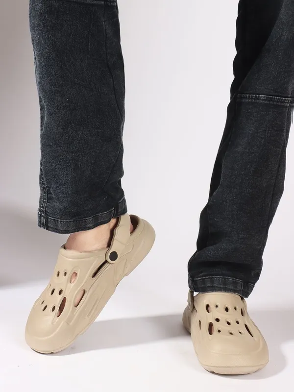 Beige_EVA_Clogs_For_Women