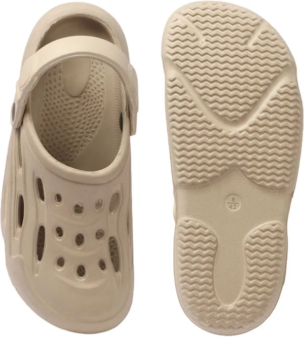 Beige_EVA_Clogs_For_Women