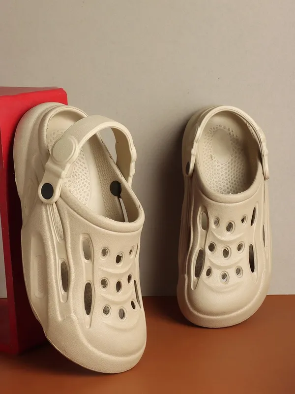 Beige_EVA_Clogs_For_Women