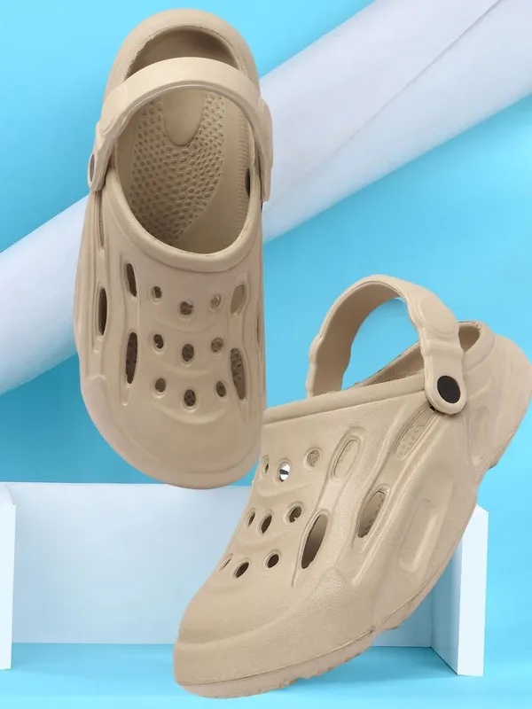 Beige_EVA_Clogs_For_Women