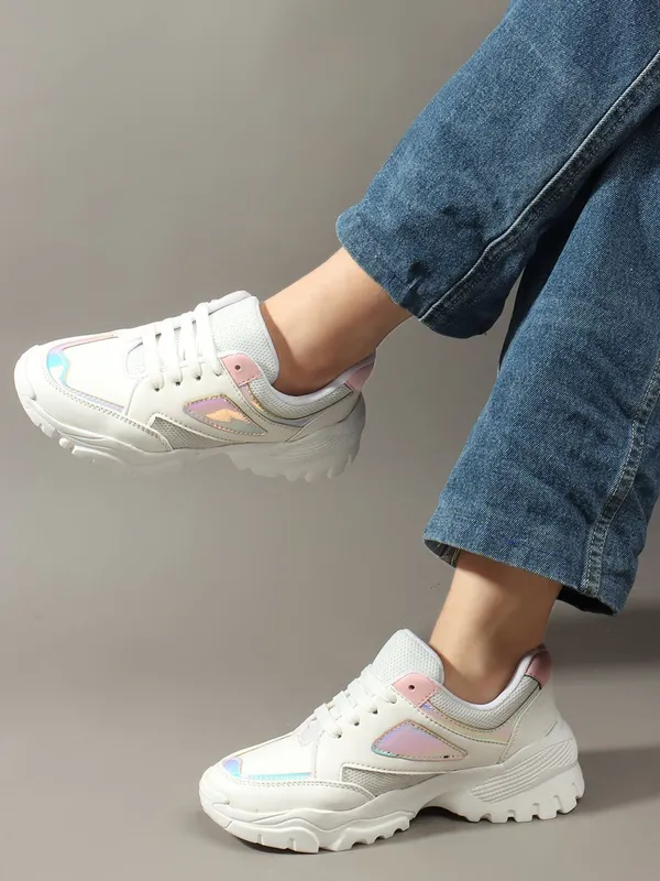 White_Synthetic_Sports_Outdoors_For_Women