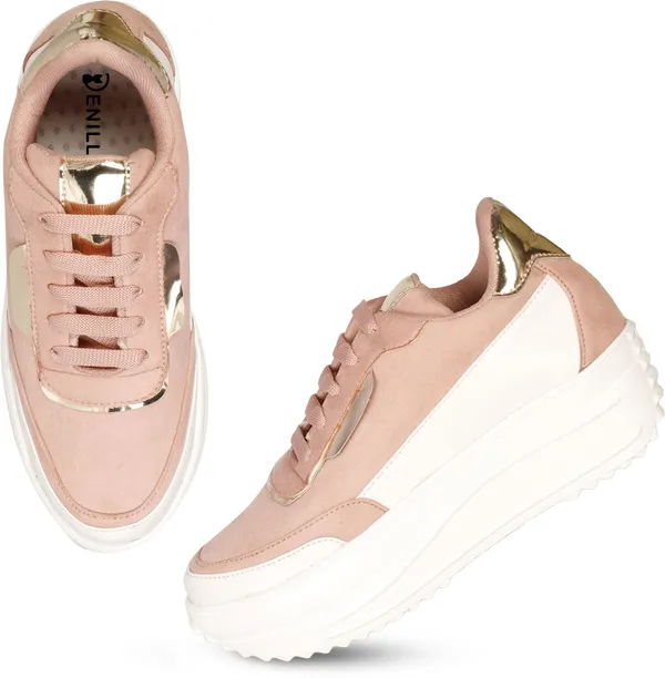 Pink_Suede_Sneakers_For_Women
