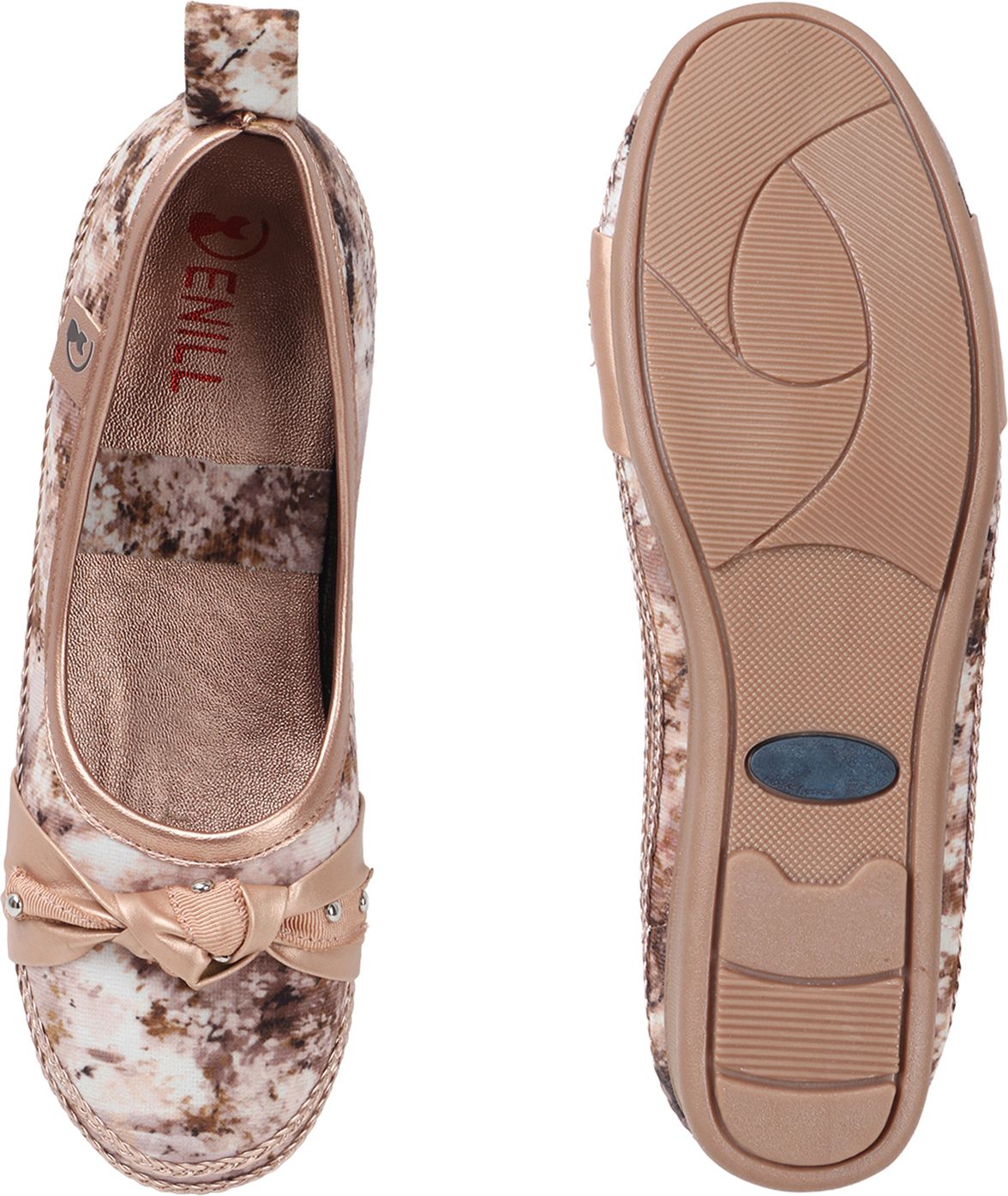 Gold_Fabric_Flats_For_Women