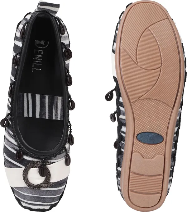 Black_Fabric_Flats_For_Women