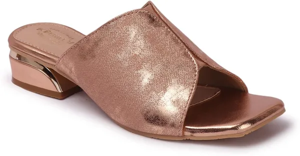 Pink_Synthetic_Leather_Heels_For_Women