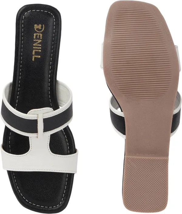 Black_Synthetic_Leather_Flats_For_Women