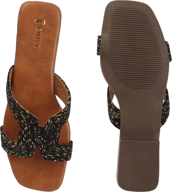 Black_Fabric_Flats_For_Women