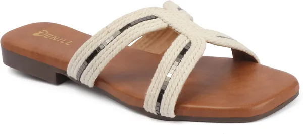 White_Fabric_Flats_For_Women
