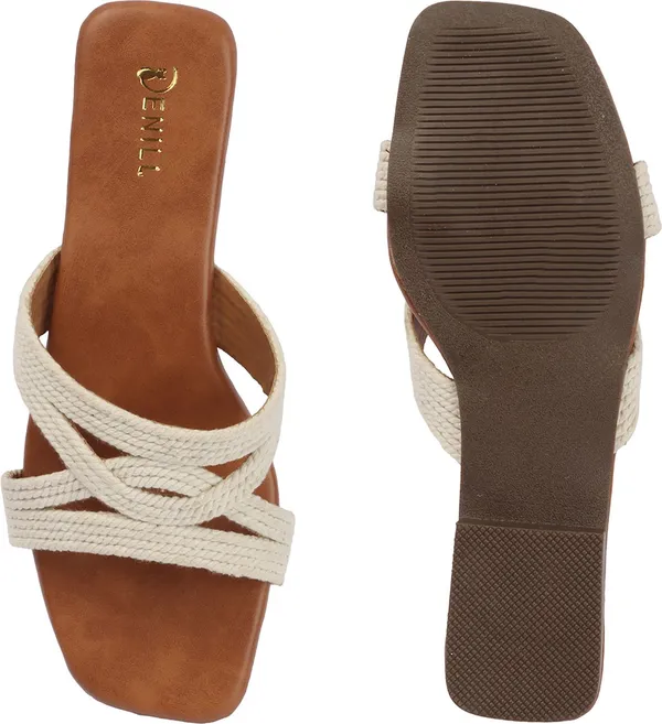 White_Fabric_Flats_For_Women