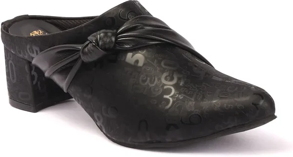 Black_Synthetic_Leather_Heels_For_Women