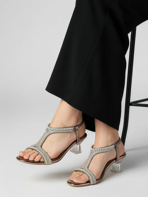 Grey_Synthetic_Heels_For_Women