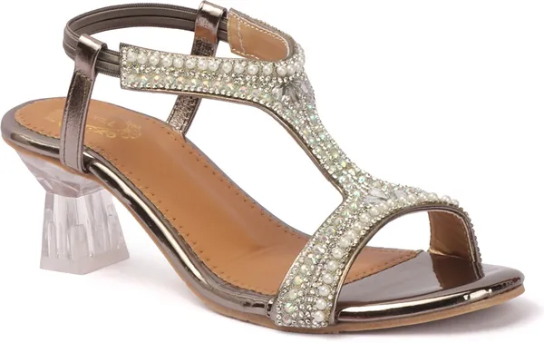 Grey_Synthetic_Heels_For_Women