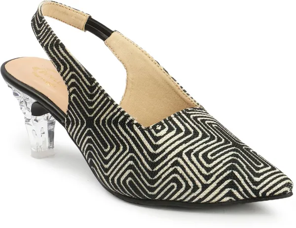 White_Fabric_Heels_For_Women