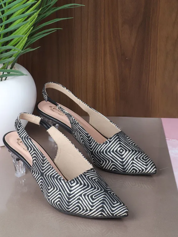 White_Fabric_Heels_For_Women