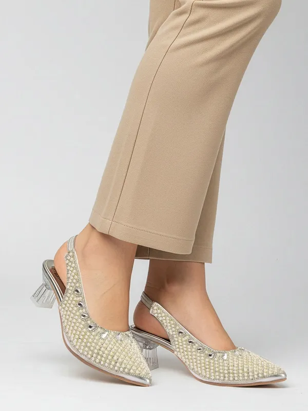 Silver_Synthetic_Heels_For_Women