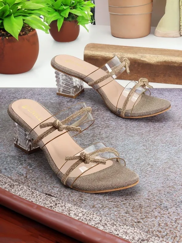 Pink_Synthetic_Heels_For_Women