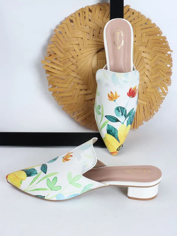 White_Synthetic_Leather_Wedges_For_Women