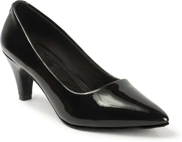 Black_Fabric_Heels_For_Women
