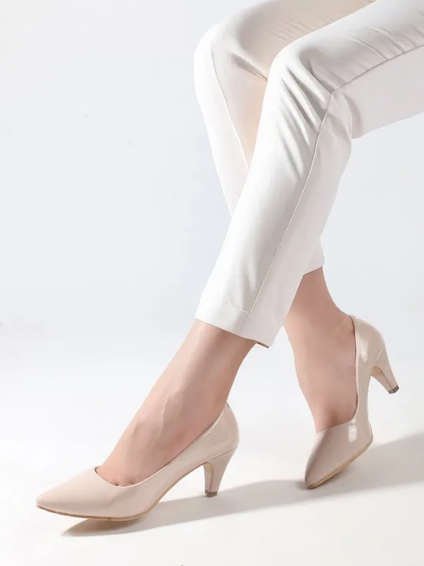 Beige_Patent_Leather_Heels_For_Women