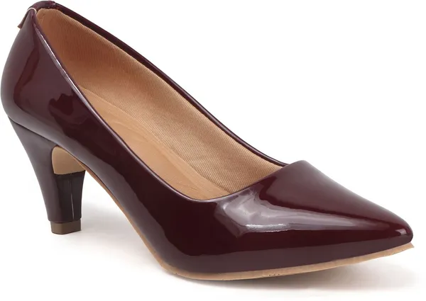 Maroon_Patent_Leather_Heels_For_Women