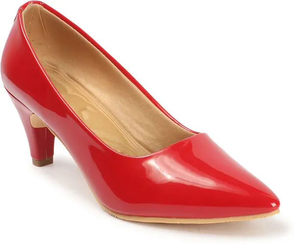 Red_Fabric_Heels_For_Women