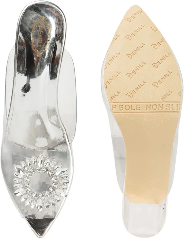 Silver_Synthetic_Heels_For_Women