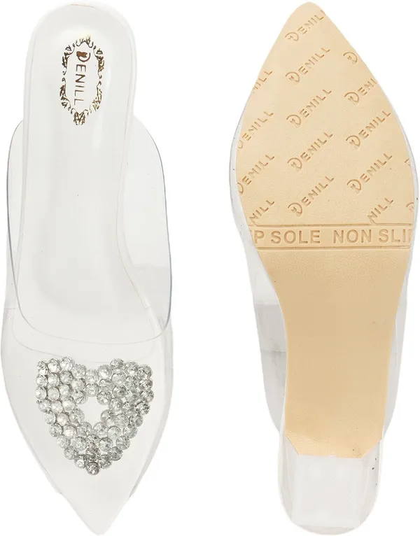 White_Synthetic_Heels_For_Women