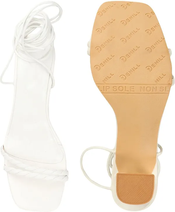White_Synthetic_Heels_For_Women