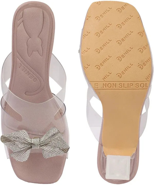 Pink_Synthetic_Heels_For_Women