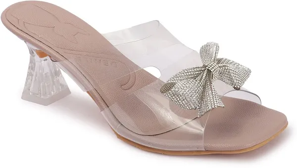 Pink_Synthetic_Heels_For_Women