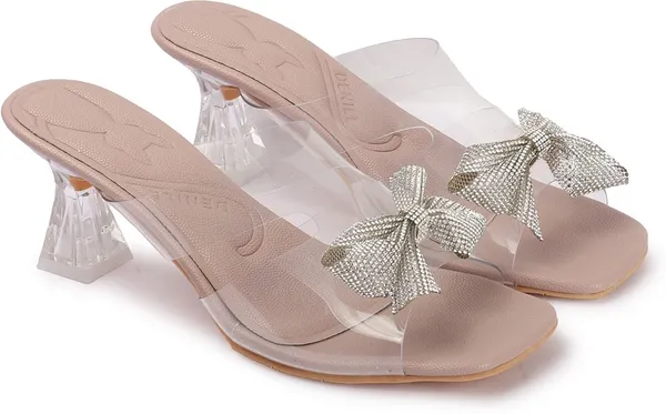 Pink_Synthetic_Heels_For_Women