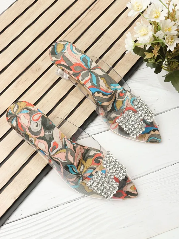 Multicolor_Synthetic_Heels_For_Women