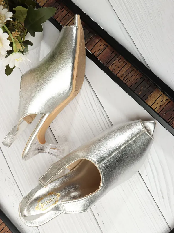 Silver_Synthetic_Heels_For_Women